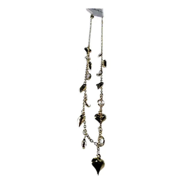 Collar Cadena Shocker Corazones Acero Inoxidable 