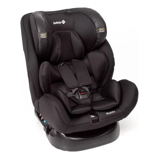 Cadeira de Bebê Multifix Black Urban , Fácil Instalação Convencional e Isofix, 4 Posições de inclinação, Uso desde o Nascimento até 36 Kg - Safety 1st