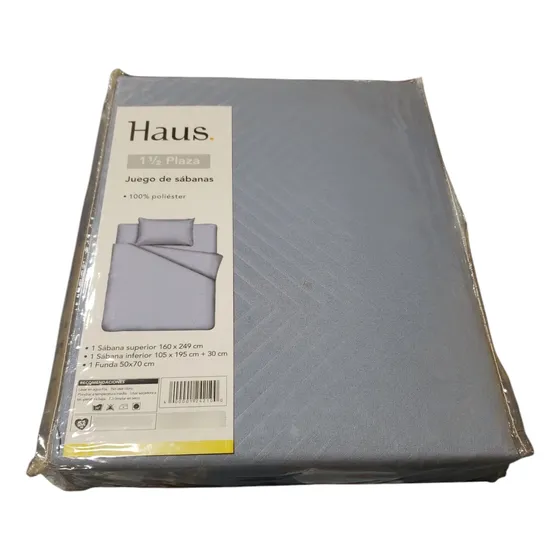 Juego De Sabana Haus 1 Plaza1/2 100%poliester
