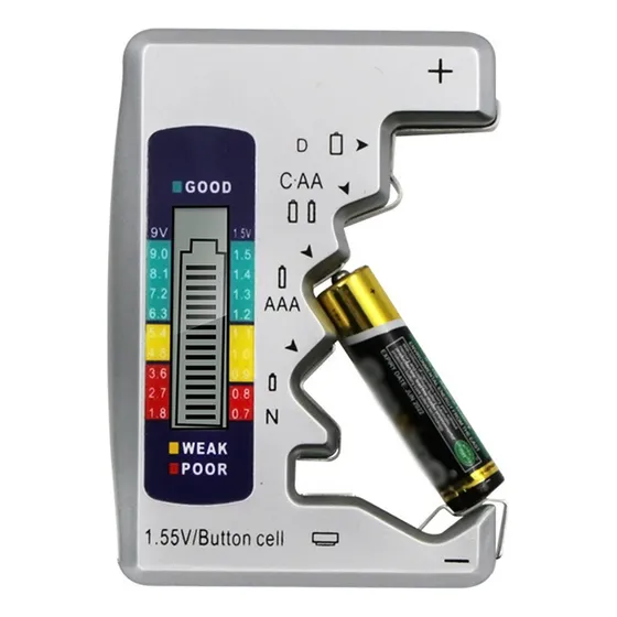 Tester Digital Probador Universal De Pilas Y Baterías