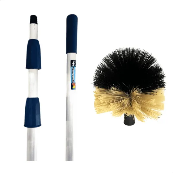 Cabo Extensor 9 Metros Vassoura Limpa Teto Forro E Gesso