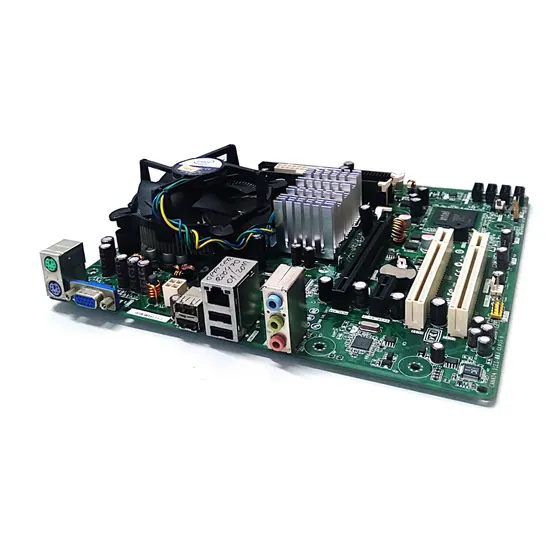 Kit 5 Placa Mãe Variados 775 Dual Core 2gb Ddr2 Garantia Nf