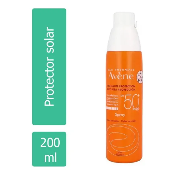 Protector Solar Avène Adulto Fps 50 Spray En Spray De 200 Ml