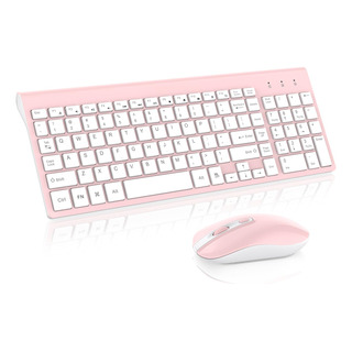 Teclado Y Mouse Usb Inalambrico 2.4 Wireless Silencioso Kits Teclado Y Mouse Usb Inalambrico 2.4 Wireless Silencioso Kits