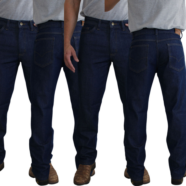 Kit 4 Calças Jeans Masculina Trabalho Atacado Reforçada Kit 4 Calças Jeans Masculina Trabalho Atacado Reforçada