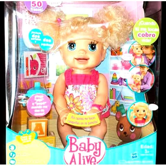 Baby Alive Gigante Juega Conmigo 50 Fraces Muñeca N.u.e.v.a 