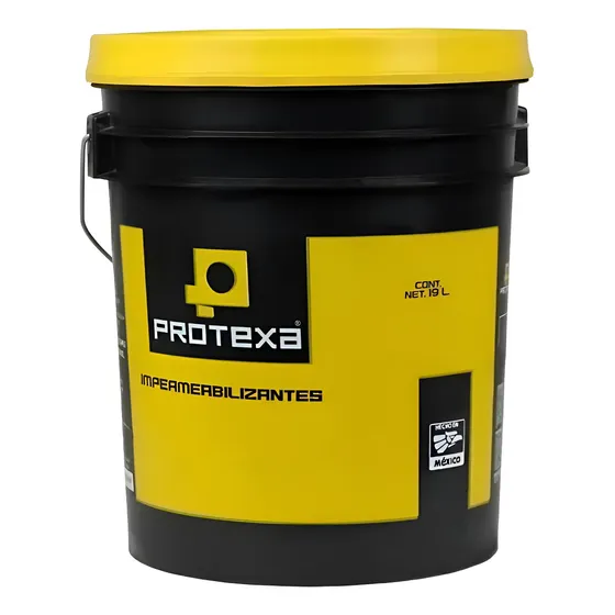 Impermeabilizante Asfáltico Negro Base Agua Asb Protexa 19l Negro Mate