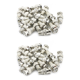 Adaptador Coaxial De Enchufe Macho Bnc A Conector Hembra F, Adaptador Coaxial De Enchufe Macho Bnc A Conector Hembra F,