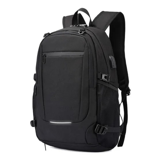 Mochila Senderismo Doxungoo Bb047 Color Negro Diseño Lisa 35l