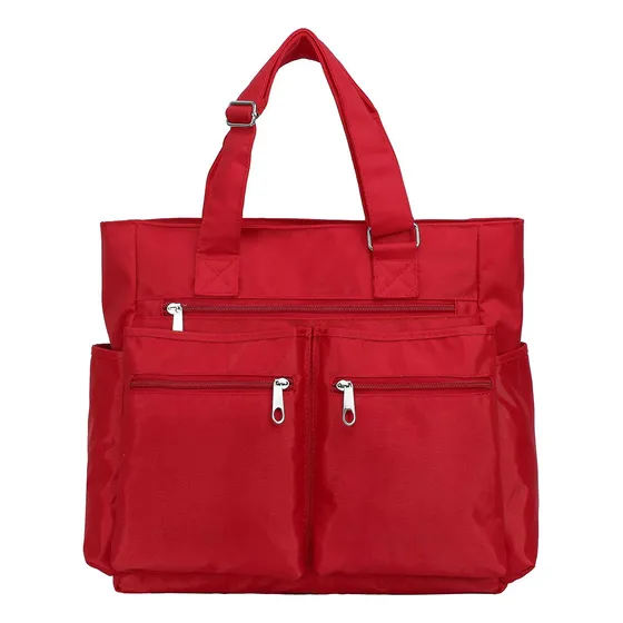 Bolso De Tote Impermeable Nylon Multi Bolsillo Bolsos 2fmsz