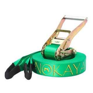 Kit Slackline Simples 10m Profissional - Nokaya Slackline Kit Slackline Simples 10m Profissional - Nokaya Slackline