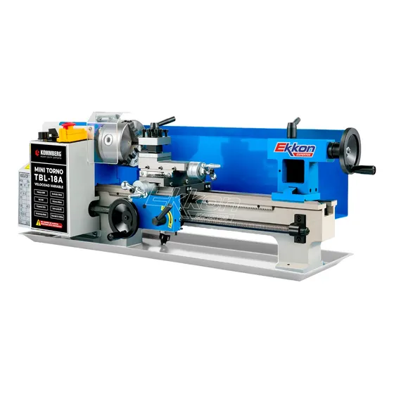 Torno Mecánico Ekkon 300mm Paralelo De Banco Volteo 180mm