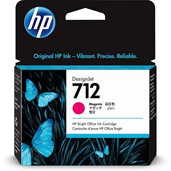 Cartucho Hp 712 29 Ml Magenta Designjet