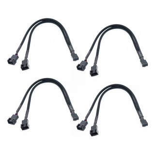 L 4 X Cabo Trançado De 1 A 2 Vias Y Splitter 3/4 Pinos Pwm L 4 X Cabo Trançado De 1 A 2 Vias Y Splitter 3/4 Pinos Pwm