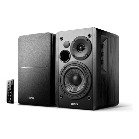 Par Monitores Áudio R1280db Edifier 42w Rms Home Studio Djs