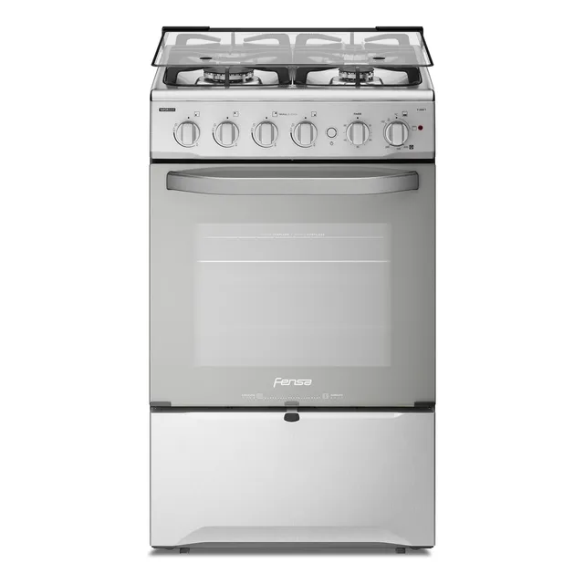 Cocina a Gas 4 Platos Fensa VaporBake Triple Llama F 2808 F