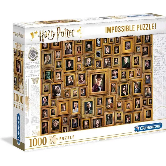 Rompecabezas Clementoni Harry Potter Imposible 61881 de 1000 piezas