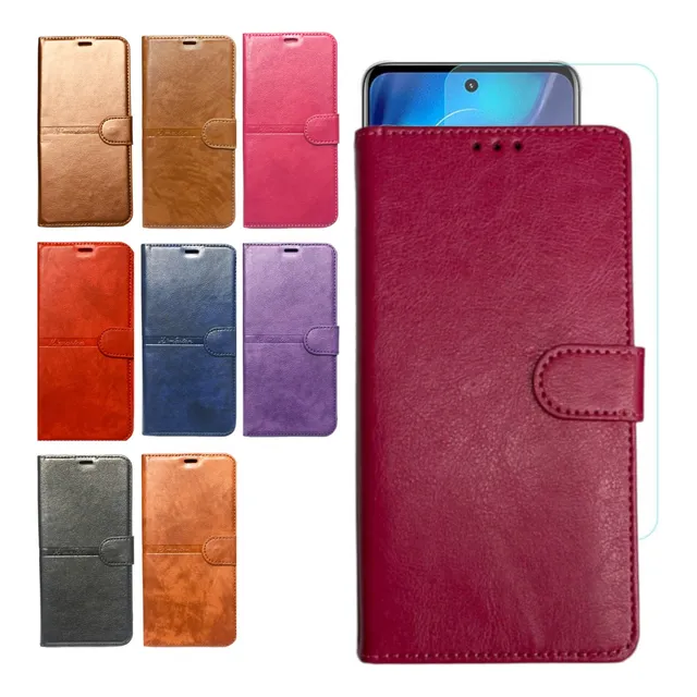 Funda Para Samsung Galaxy A04e  Agenda Protector + Vidrio
