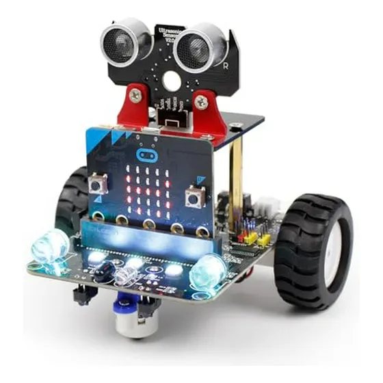 Kit De Robot Programable Para Niños De 12+ Años, Sin Micro:b