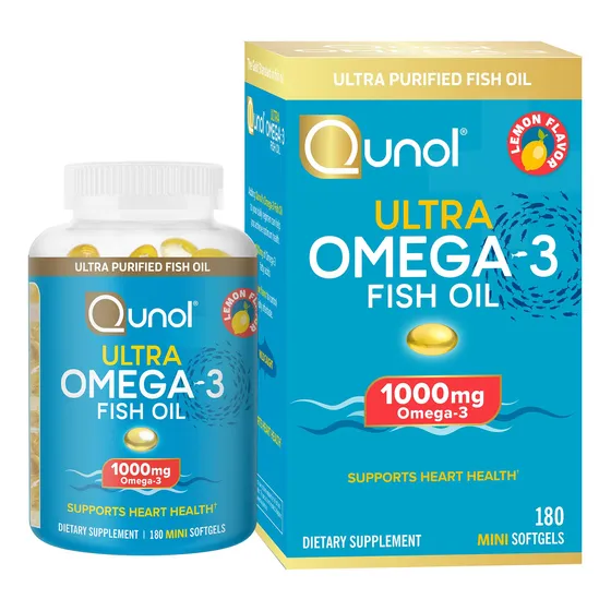 Suplementos De Aceite De Pescado Qunol Omega 3 1000 Mg Epa+