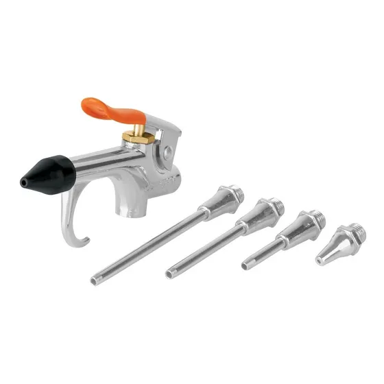 Pistola Para Sopletear + 4 Boquillas Truper Jan-5