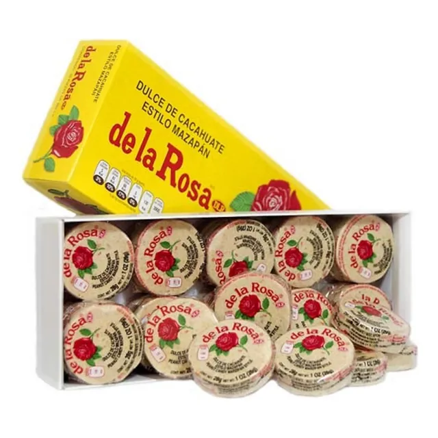 Mazapán De Maní De La Rosa 21 G X 40 Un