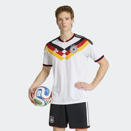 Camisa Masculina Seleção Alemanha I 26 Torcedor adidas White N/a G