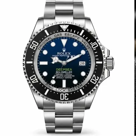 Relógio Rolex Deep Sea Base Eta 3035 Automático Safira