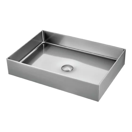Ovalin Rectangular Premium Satinado Acero Inoxidable