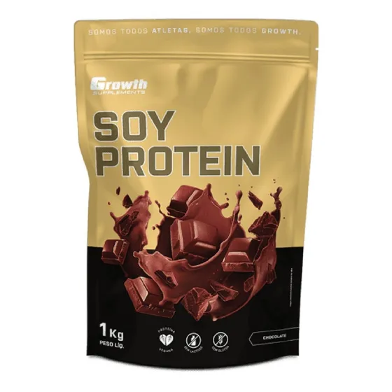 Proteína Isolada Da Soja 1kg - Growth Supplements