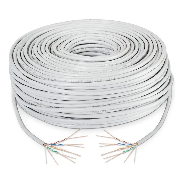 Bobina Cable Red Utp Rj45 Cat5e Ethernet 305 Mts Ele-gate