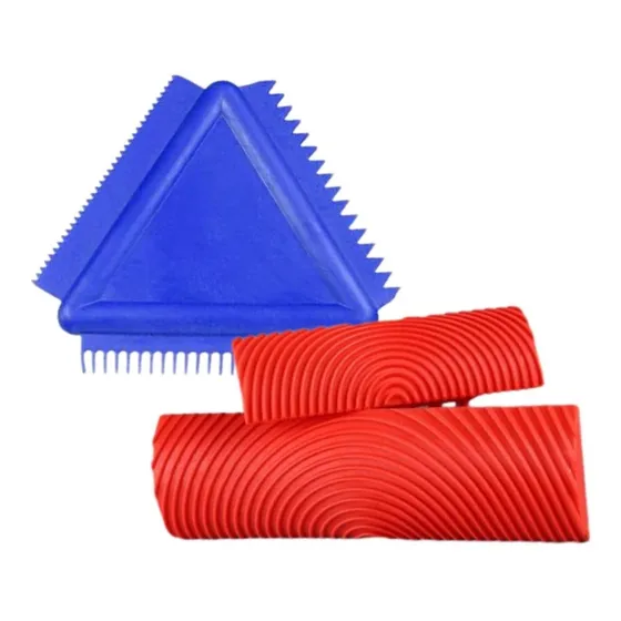 Kit Peine Para Efectos Espatula Flexible + 2 Veteador Matezz