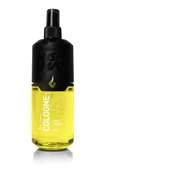 Nish Man After Shave Cologne 04 Lemon 400ml Somos Tienda