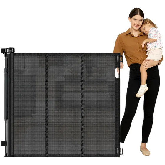 Puerta Retractil Reja De Seguidad Ajustable Mascotas Niños