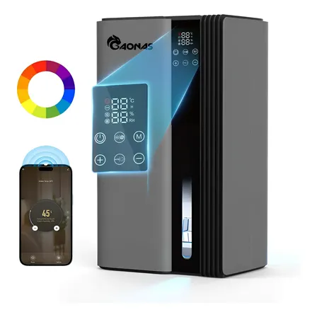 Desumidificador Ar 3000ml Portátil Ambiente Eletrico E App Preto 127/220v