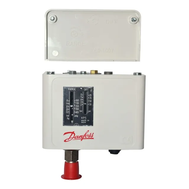 Presostato Danfoss Kp5 Alta Manual 060-121266 060-117191