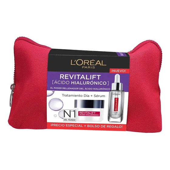 Pack Revitalift Ácido Hialuronico Crema Día + Sérum Loreal