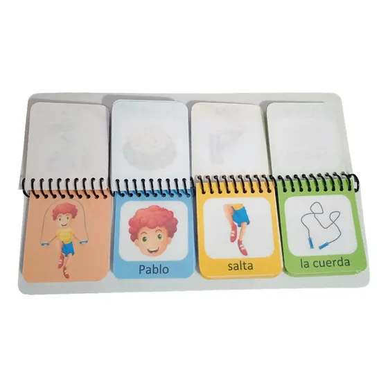Libro Móvil Oraciones Simples Material Didáctico Daga Juegos