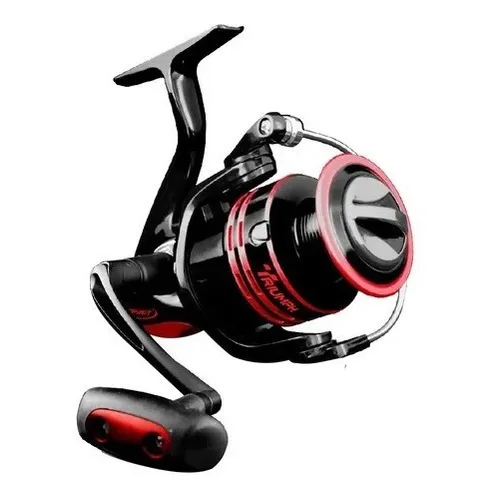 Reel Spinit Triumph Se6000, 3 Rul.- Ideal Variada Mar Rio Color Negro Lado de la manija Derecho/Izquierdo