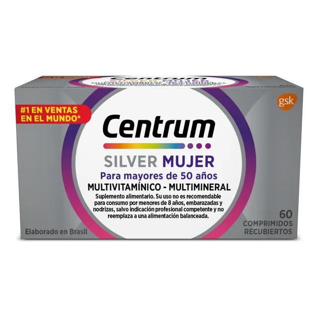 Centrum Silver Mujer 60 Comprimidos
