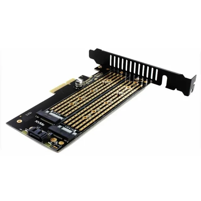 Placa Adaptador Jeyi Sk6 Pcie A M.2 Nvme M Key Y Sata B Key