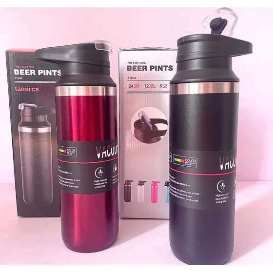 Termo Vacuum Termico Beer Pints Acero Inox 19k