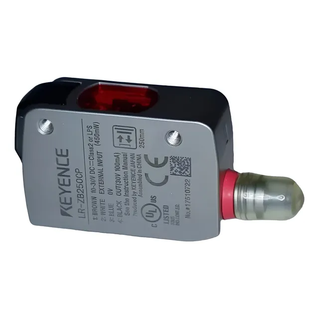 Sensor Laser (cmos) Pnp M8 Keyence Lr-zb100cp Novo C/n.f