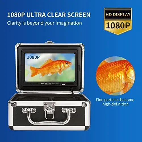 Camara Pesca Submarina Resistente Agua 1080p Video Fish