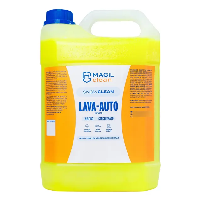 Shampoo Automotivo Com Carnaúba - Brilho 5l 1/50