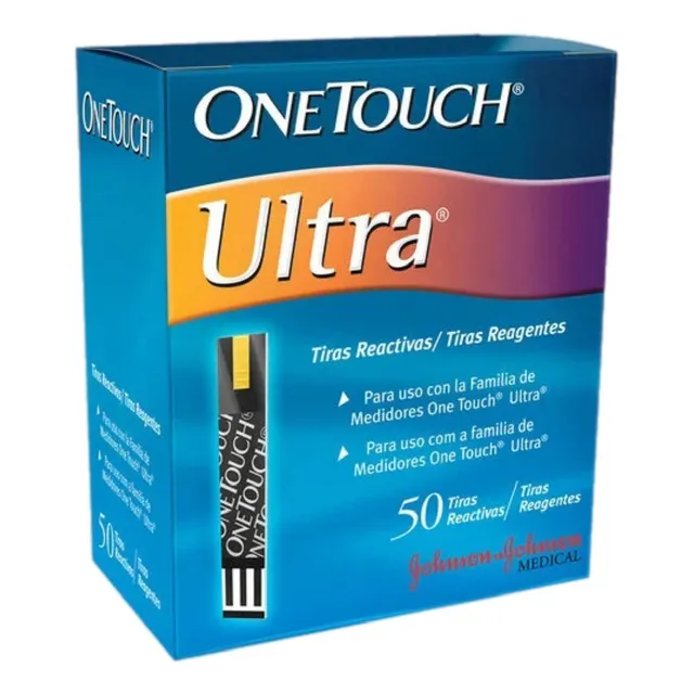 Tiras Reactivas Cintas Onetouch Ultra X 50 U. One Touch