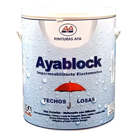 Ayablock Impermeabilizante Elastomérico Rojo