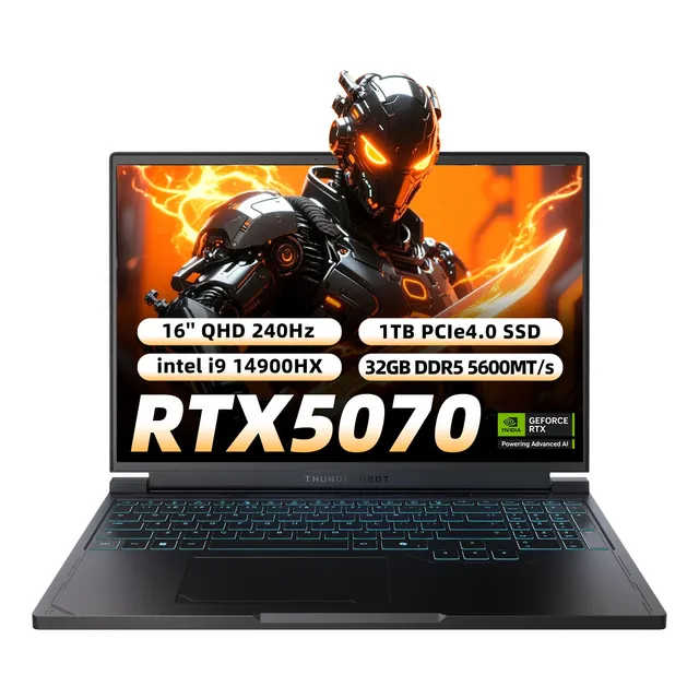Rtx5070 Laptop Gamer Rs16 I9 14900hx Thunderobot 32g 1t 16''