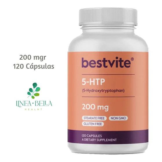 5 Htp De 200 Mgr. Con 120 Cápsulas