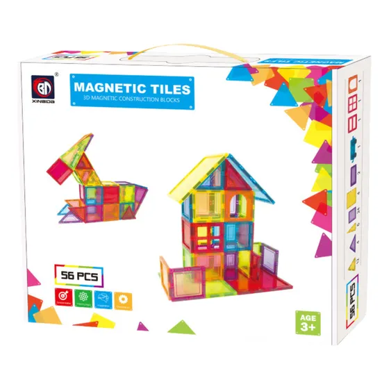Bloques Magneticos Bricks 56 Piezas